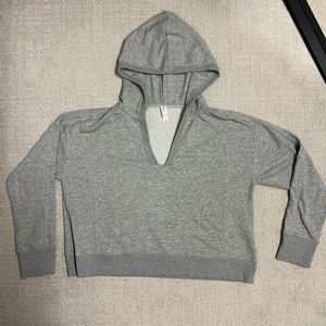 Anthropologie Daily Practice grey sweatshirt.